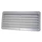 Plastikowy panel wentylacyjny 260 x 127 mm biały