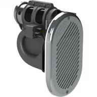 Klakson z kompresorem chromowany 12V