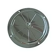   Okrągły wentylator ze stali nierdzewnej 102 mm Ø śruba regulacyjna środek