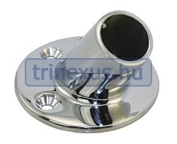 Końcówka pierścieniowa ze stali nierdzewnej 60°okrągła 22 mm