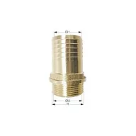 Dysza węża Ms58 3/4" do węża 3/4"