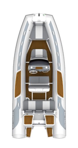 Gala V6 RIB felfújható hajó