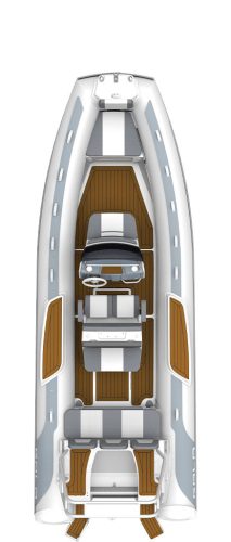 Gala V7 RIB felfújható hajó