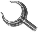 Widełki paska nylonowe czarne (sceptre)