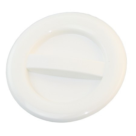 Pokrywa schowka, okrągła, plastikowa 235 mm biała LIN