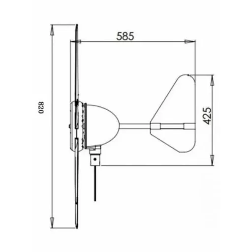 Generator wiatrowy 90 W 24 V SLF