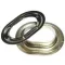 Oczko owalne 22,5 x 13 mm mosiądz niklowany (opakowanie 10 szt.)