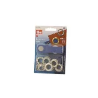 PRYM mosiężne oczka niklowane 14mm(6B)10szt.SB-karta