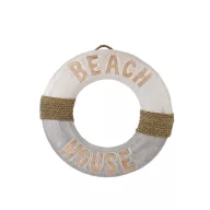   Mentőgyűrű ( csak dekorációs célra ) fa beach house VVL