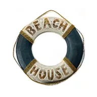   Mentőgyűrű ( csak dekorációs célra ) fa beach house VVL