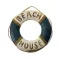 Mentőgyűrű ( csak dekorációs célra ) fa beach house VVL