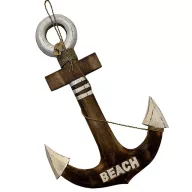 Horgony Fa beach felirattal 60cm VVL