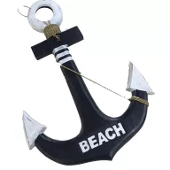Horgony Fa Horgony beach felirattal VVL