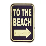 Világító tábla "To the beach" 41cm VVL