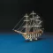 Sziluett HMS Victory makett VVL