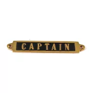 Captain feliratú tábla VVL