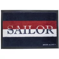 Vinyl Kilépő szőnyeg Sailor felirattal VVL